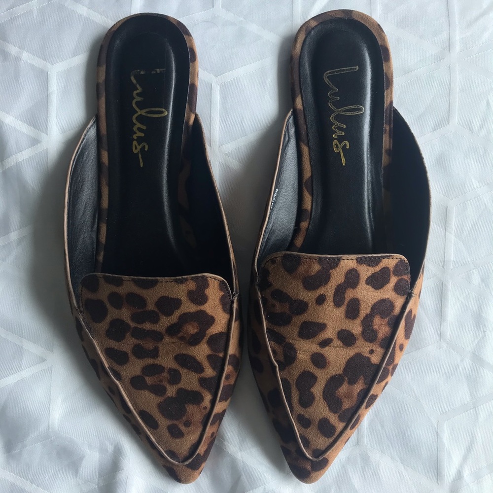 Lulu’s Leopard Loafers